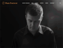 Tablet Screenshot of danforrest.com